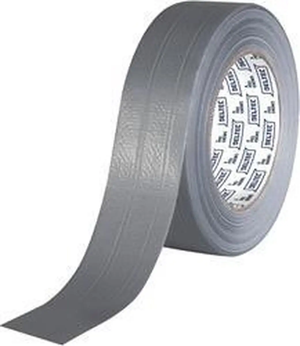 Deltec Duct Tape 50m x 36mm - Grijs