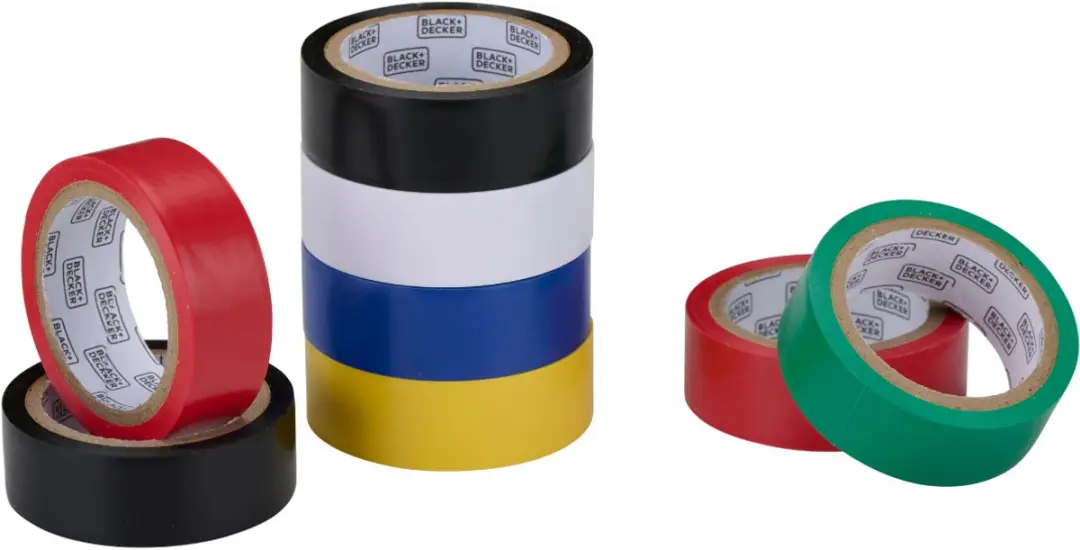 BLACK+DECKER Isolatietape Set 8 Stuks