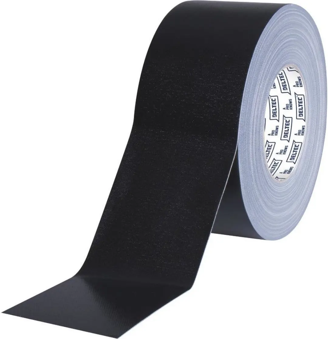 Deltec Gaffa Tape Pro 75mm x 50m - Zwart