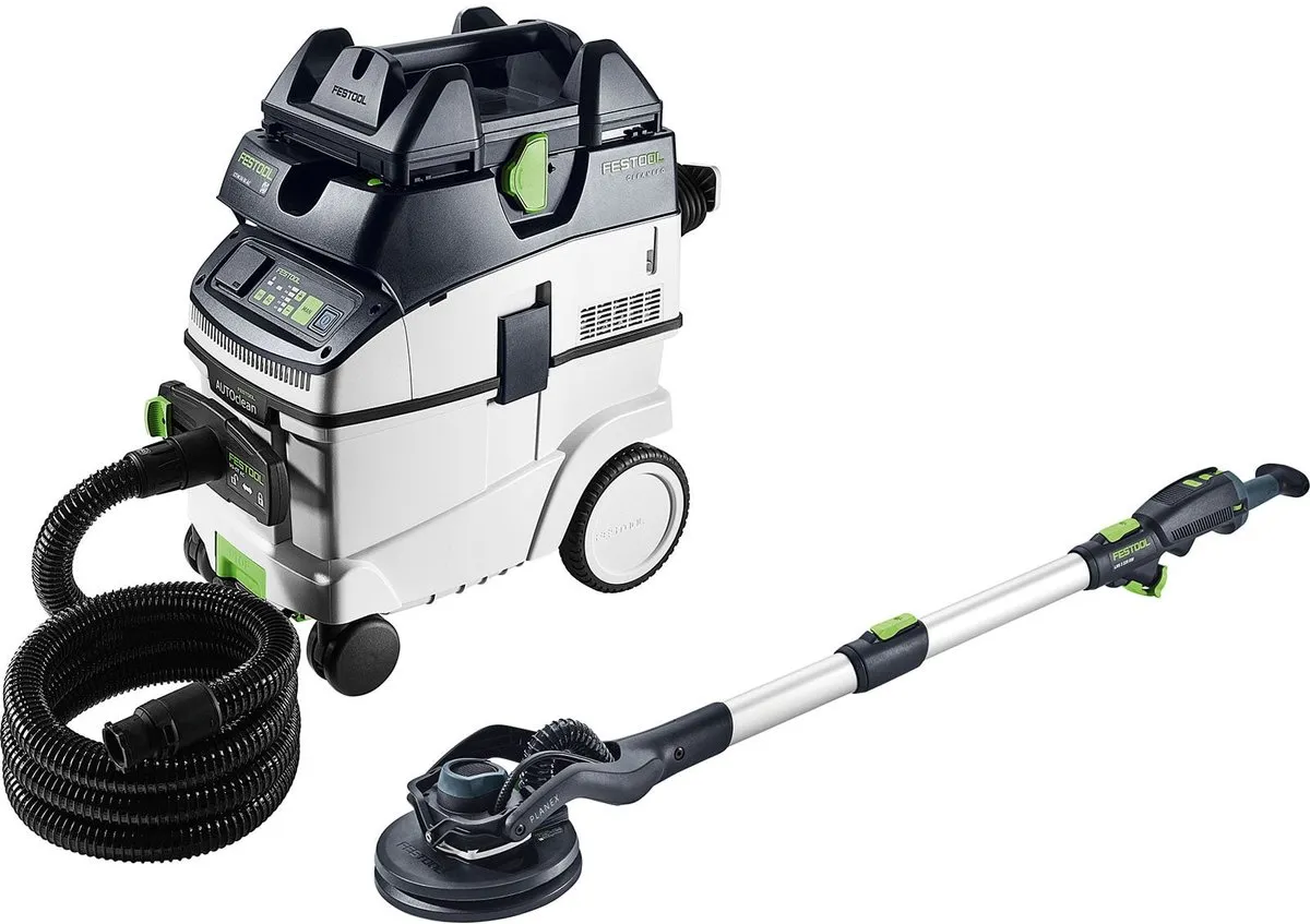 Festool langnekschuurmachine en stofzuigerset PLANEX LHS 2 225 EQ...
