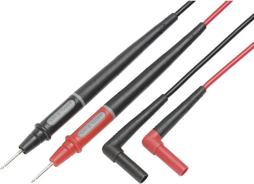 Fluke TL175E Veiligheidsmeetsnoerenset - 1.2m - Zwart/Rood
