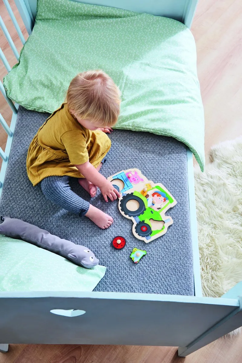 Haba Dolle Trekkerrit Junior Vormenpuzzel 6 Stuks - Multicolor