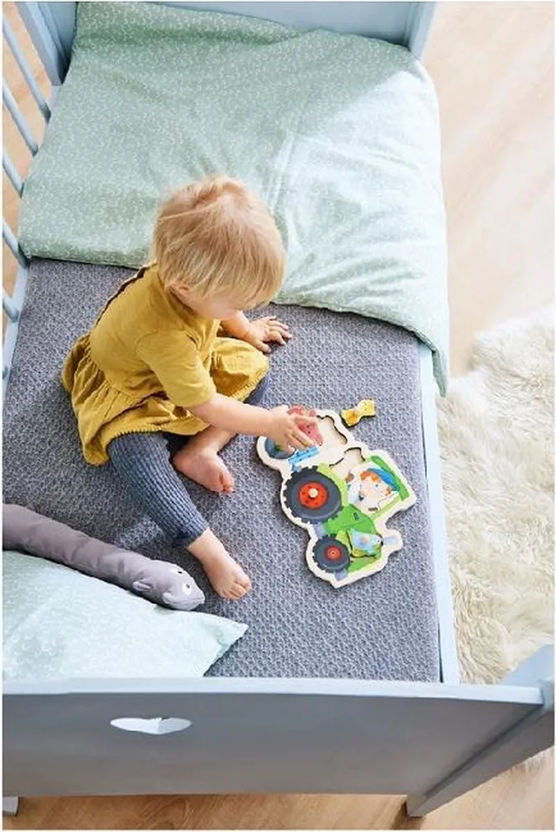 Haba Dolle Trekkerrit Junior Vormenpuzzel 6 Stuks - Multicolor