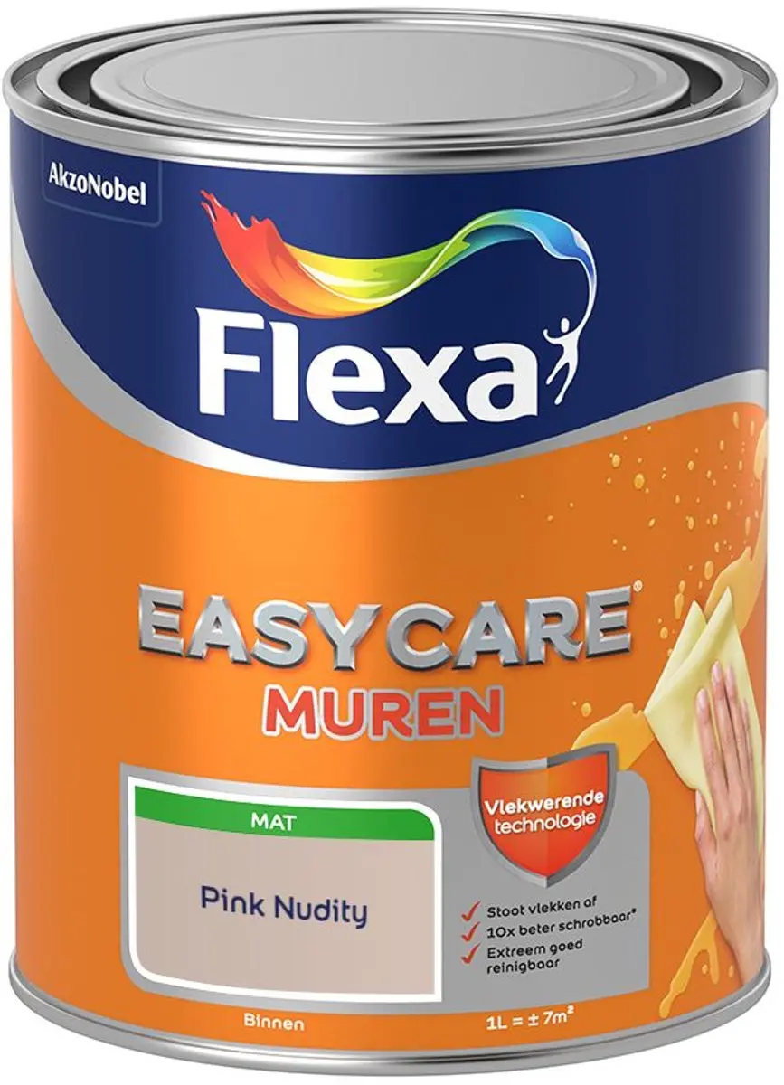 Flexa Easycare Muren Mengverf Pink Nudity 1L