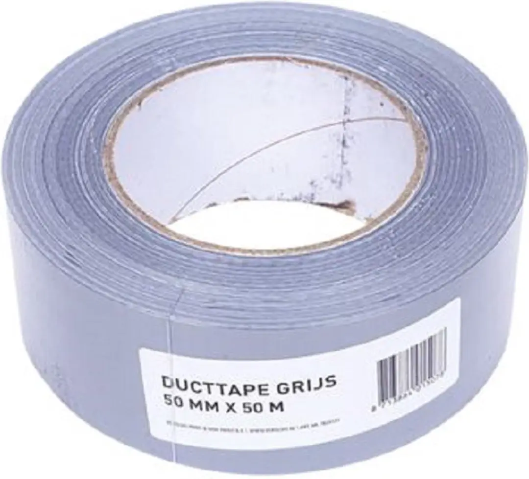 VEBA Ducttape 50m x 48mm - 2 Stuks - Zilver