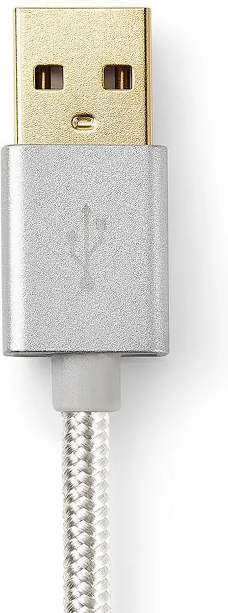 Nedis 3-in-1-Kabel CCTB60620AL10 - USB 2.0 - 1m - Verguld