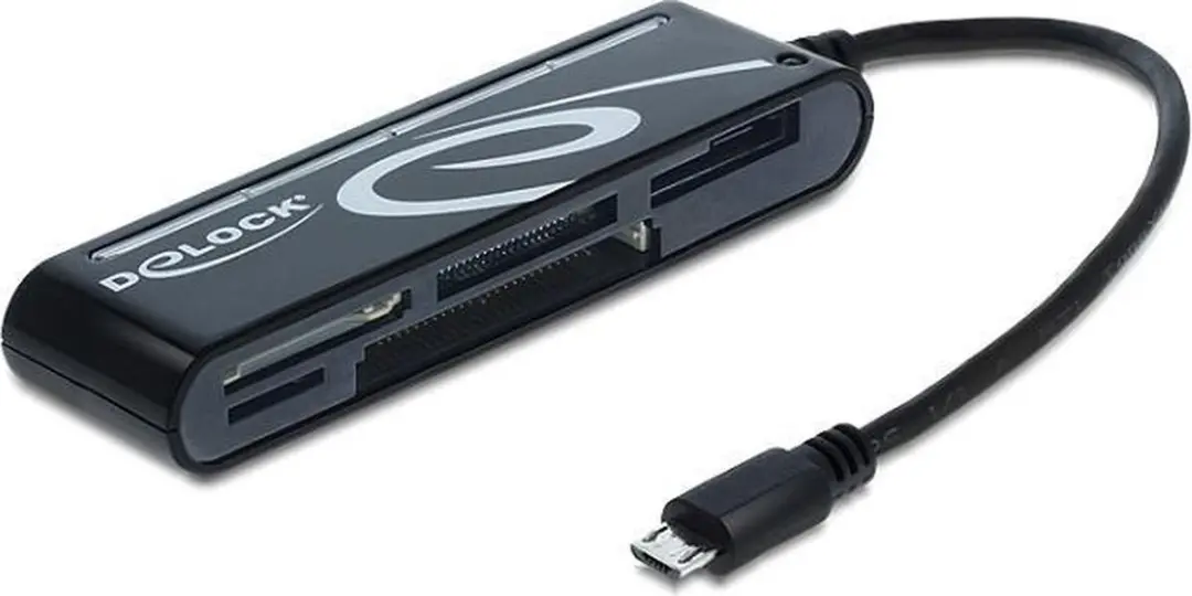 Delock Micro USB OTG Cardreader 0,10m