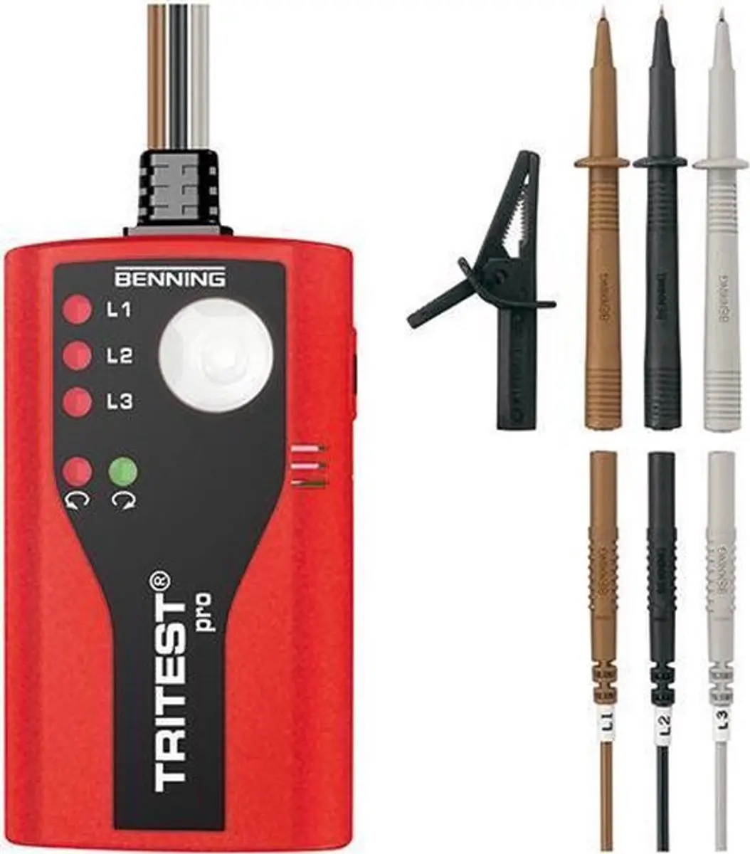 Benning Tritest pro 400 Draaiveldrichtingaanwijzer 500V AC
