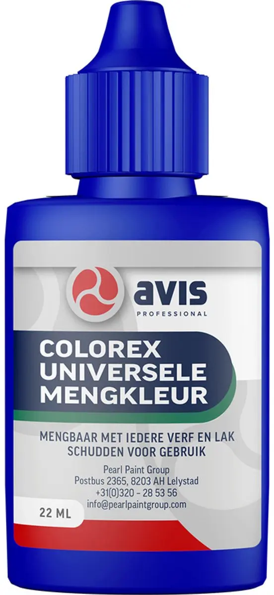 Avis Colorex Universele Mengkleur Blauw 22ml