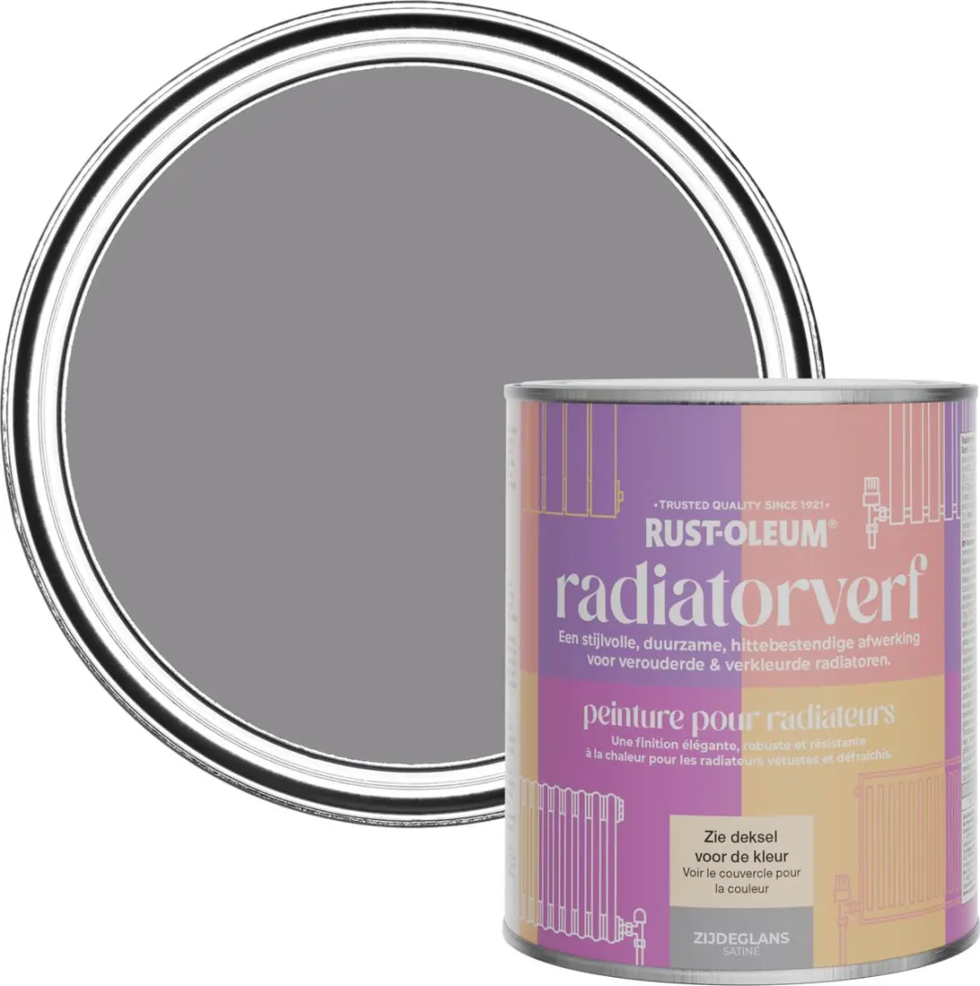 Rust-Oleum Iris Radiatorverf Zijdeglans 750ml