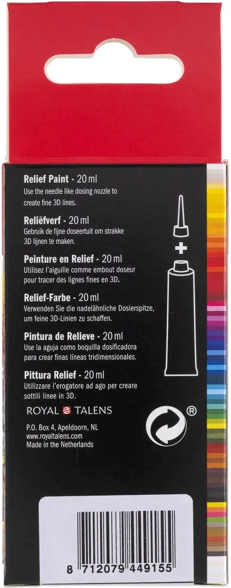 Royal Talens Relief Paint 811 Brons 20ml