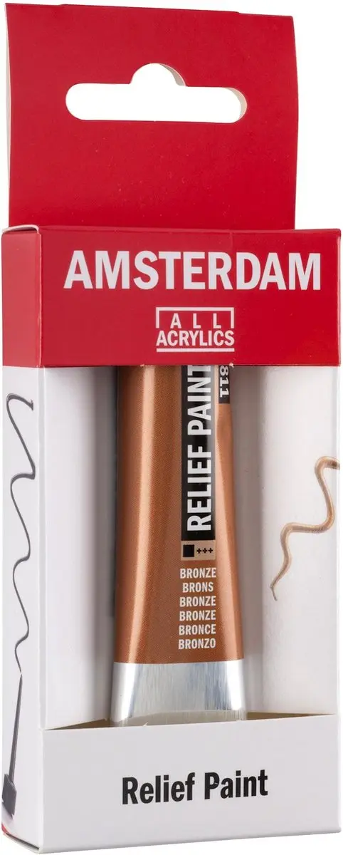 Royal Talens Relief Paint 811 Brons 20ml