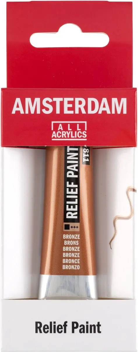 Royal Talens Relief Paint 811 Brons 20ml