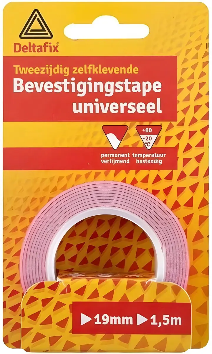 Deltafix Bevestigingstape 19mm x 1,5m