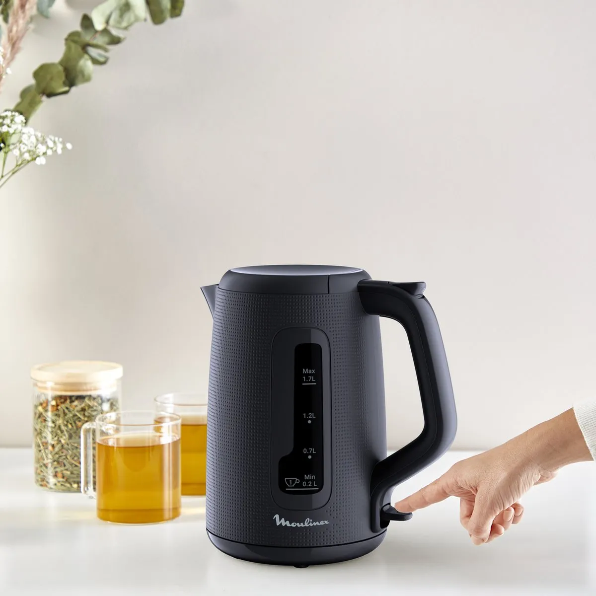 Moulinex ClickChef BY2M0810 Waterkoker 2400W - 1L - Marineblauw
