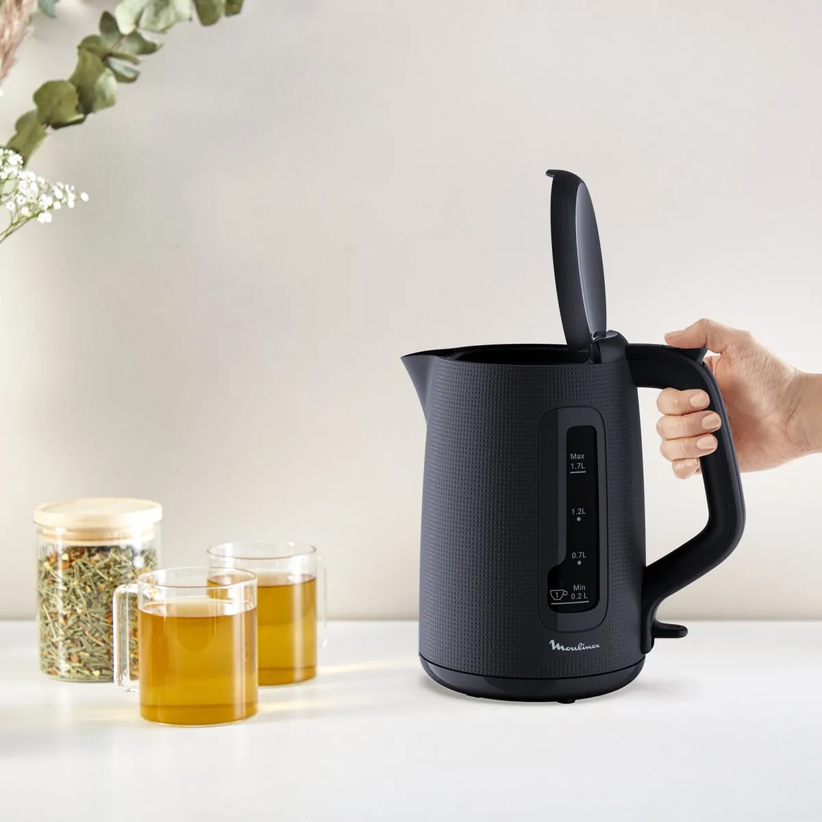 Moulinex ClickChef BY2M0810 Waterkoker 2400W - 1L - Marineblauw