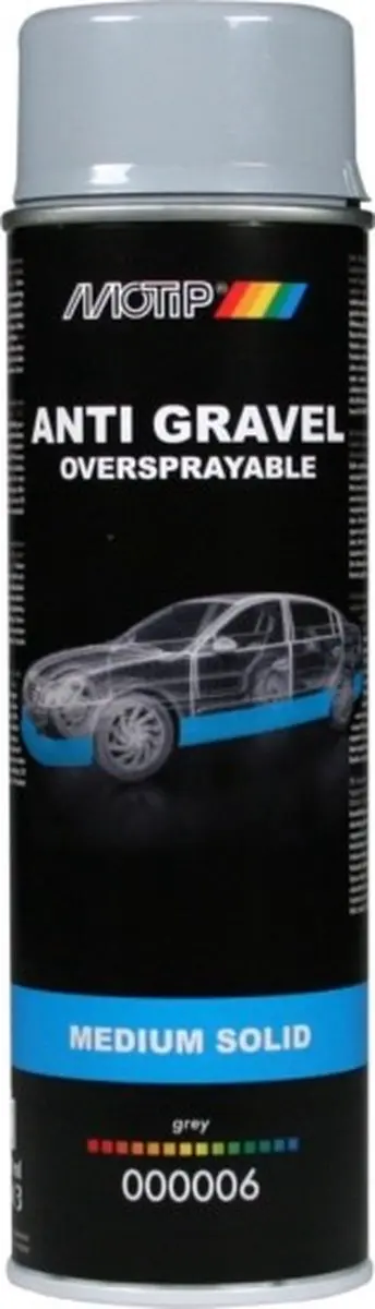 Motip Undercoating Overschilderbaar 0.5L - Grijs