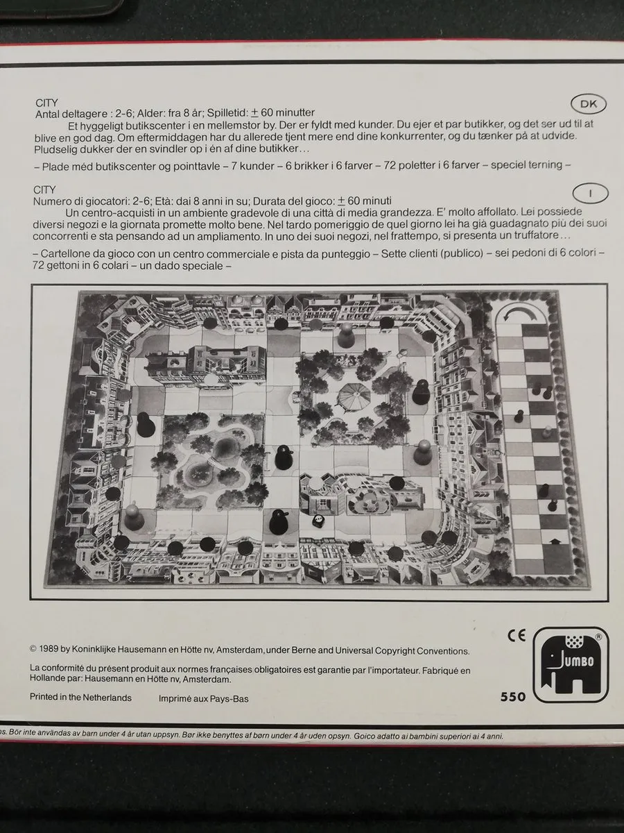 Jumbo CITY Gezelschapsspel - 2-6 Spelers