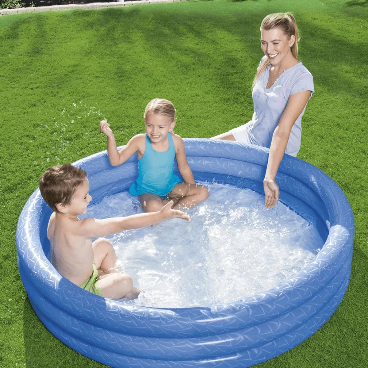 Bestway Baby Zwembad Play Pool 152x30cm - Blauw - afbeelding 4 van 6