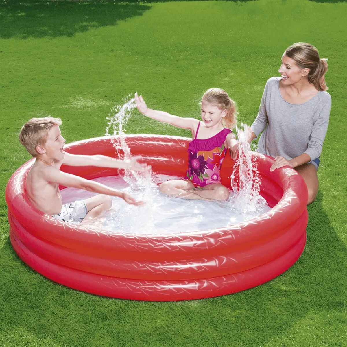 Bestway Baby Zwembad Play Pool 152x30cm - Blauw - afbeelding 6 van 6