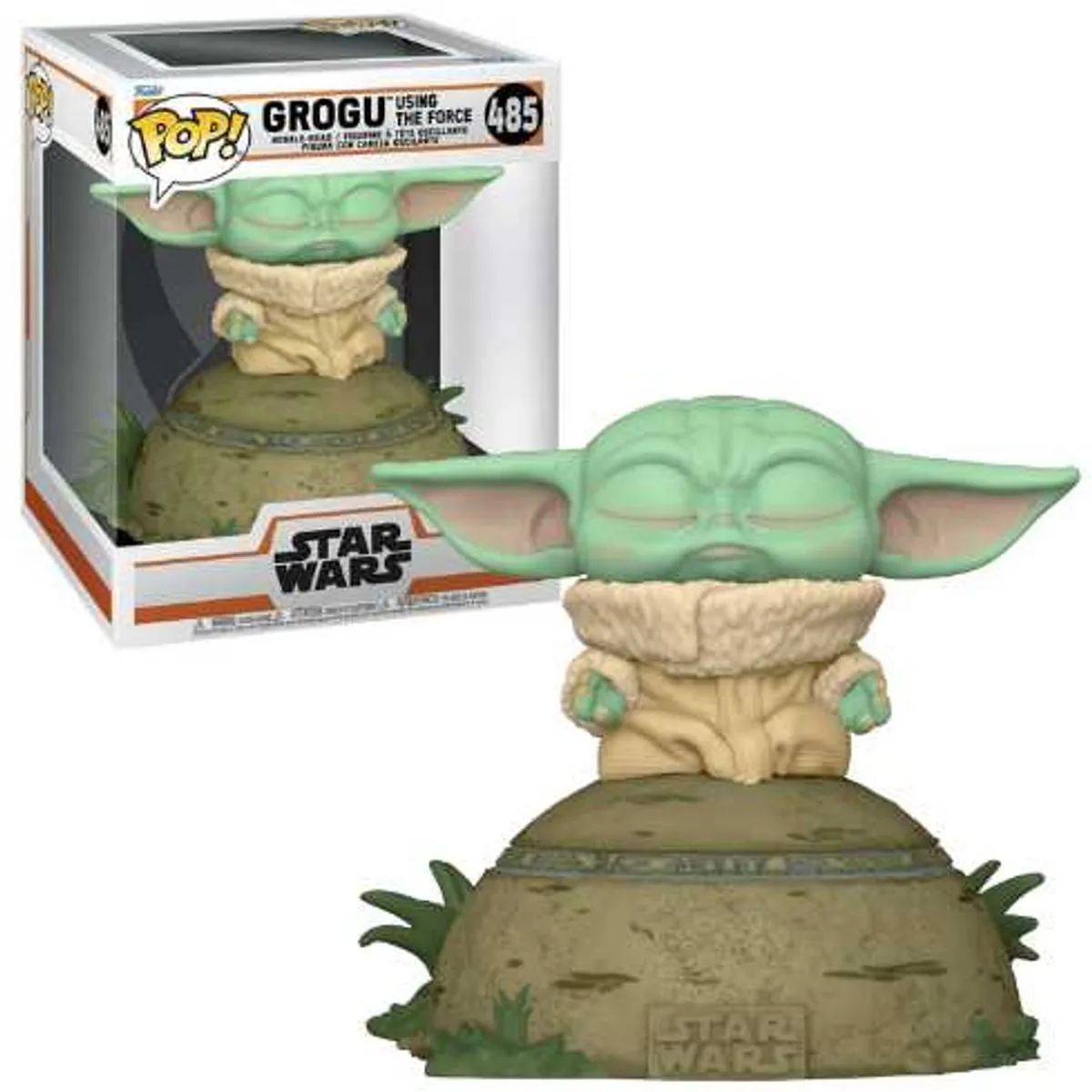 Funko Pop Deluxe Mandalorian The Child Using The Force #485