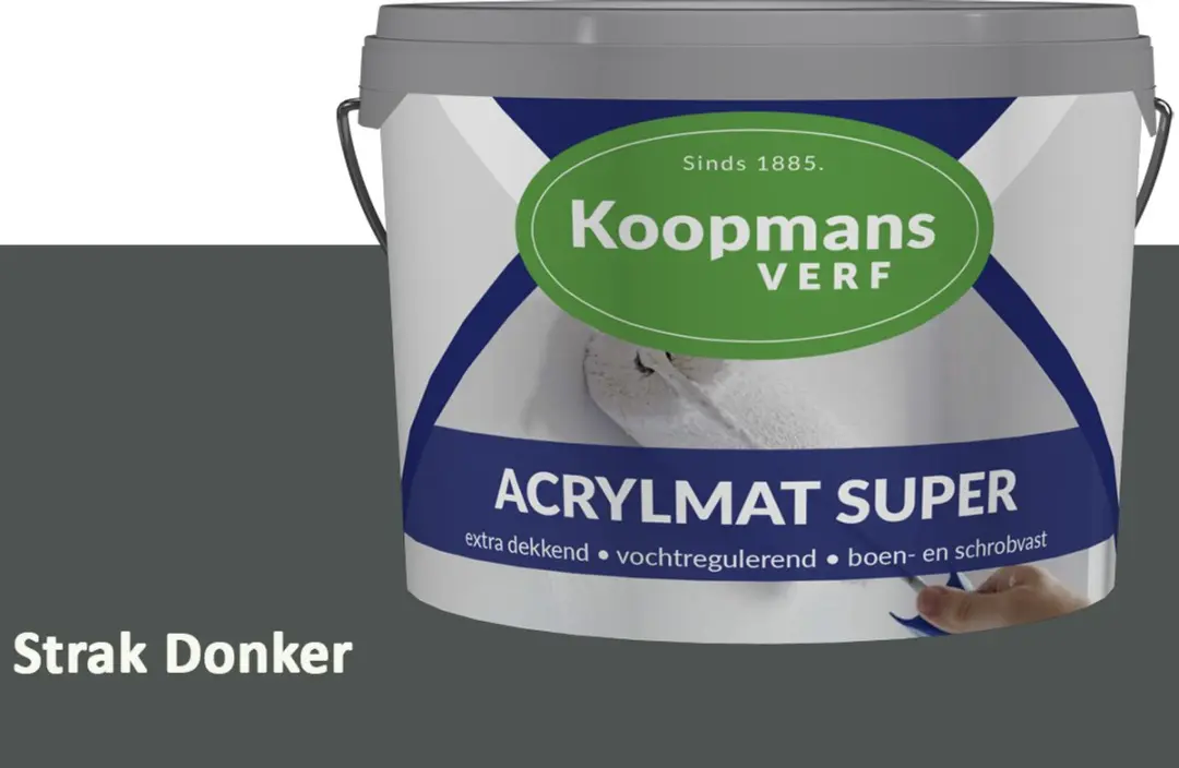 Koopmans Acrylmat Super Matte Muurverf 2,5L