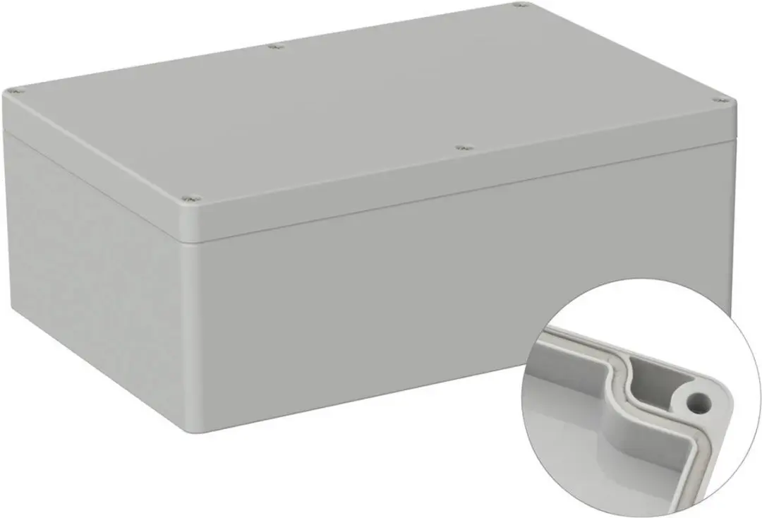 Tru Components TC-9065688 Industriële Behuizing - Grijs-wit RAL 7035