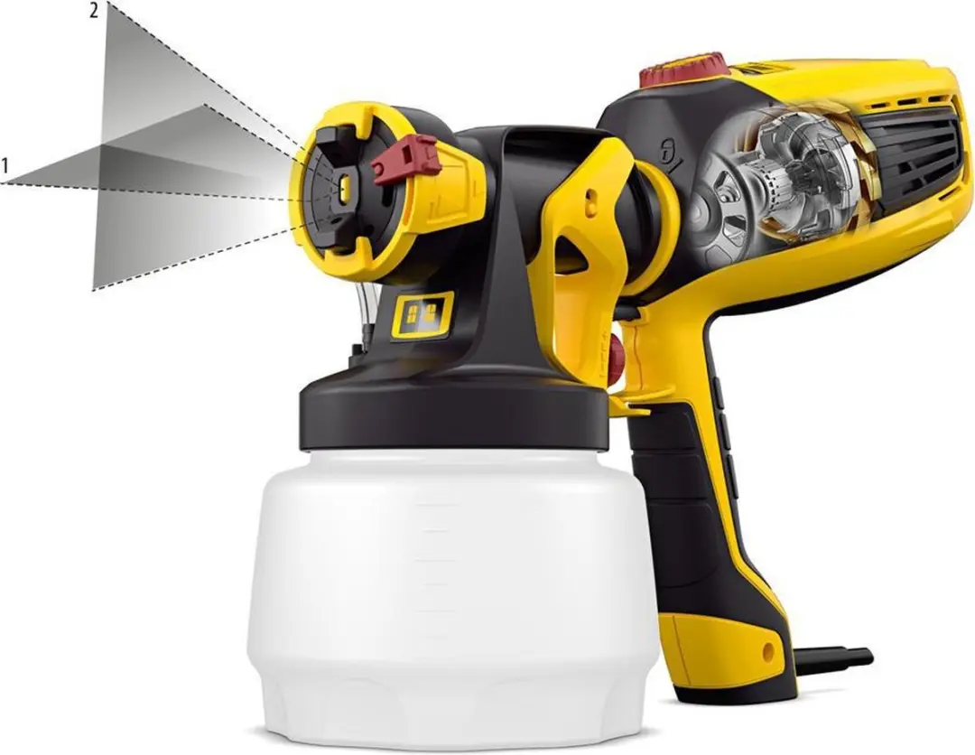 Wagner W 590 Flexio Verfspuit 1.3L - Meerkleurig