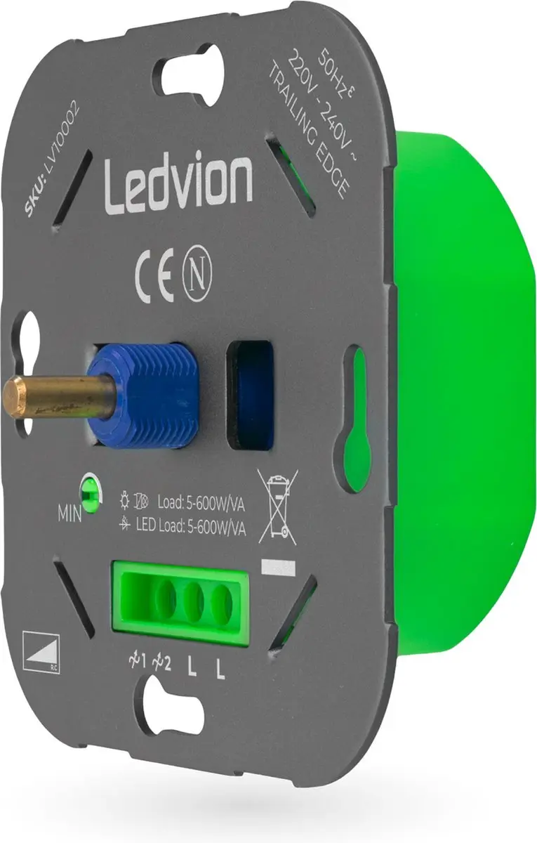 LEDVION LED Dimmer 5-600W - Grijs