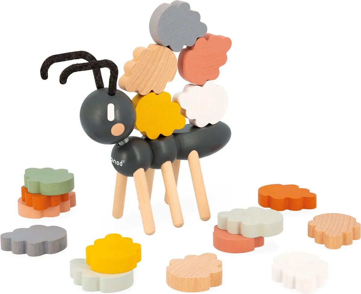 Janod Sweet Cocoon Houten Evenwichtspel Mier - Multikleur