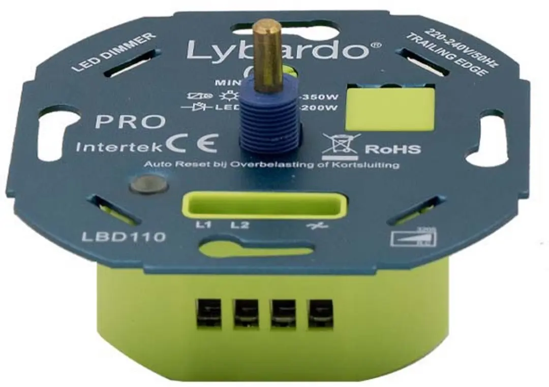 Lybardo Pro LED Dimmer Inbouw 3-200W - Blauw