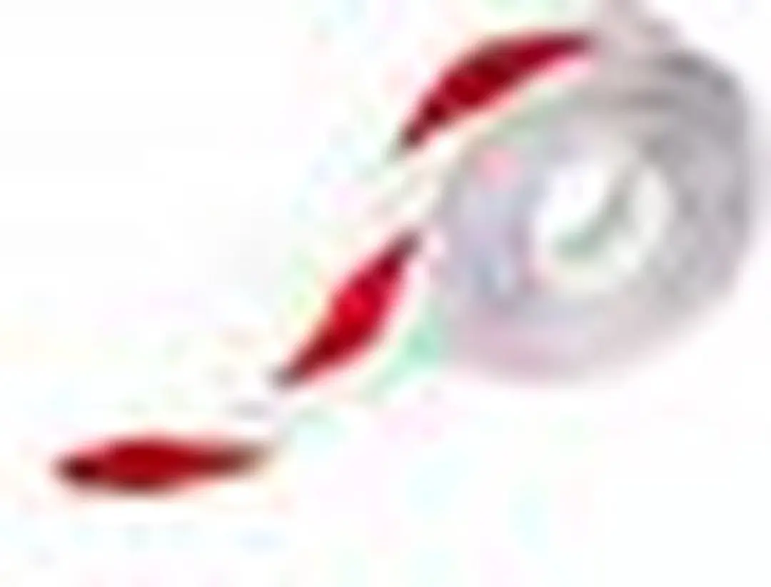 Durable Duraline Vloermarkeringstape 30m - Rood/Wit