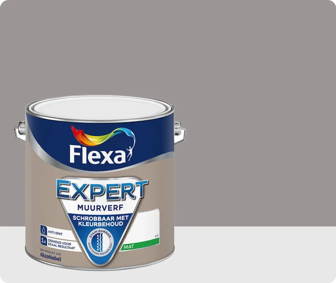 Flexa Expert Muurverf Titaantaupe 2.5L
