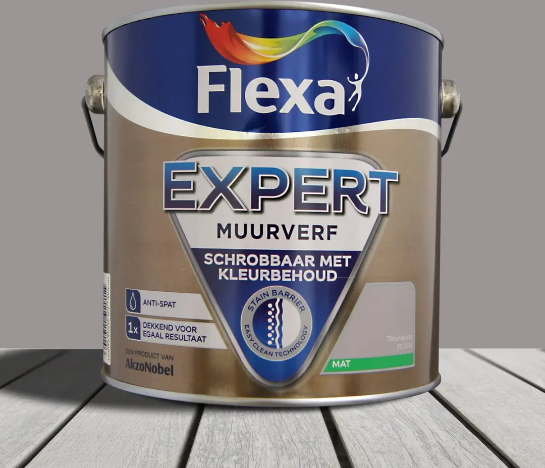 Flexa Expert Muurverf Titaantaupe 2.5L
