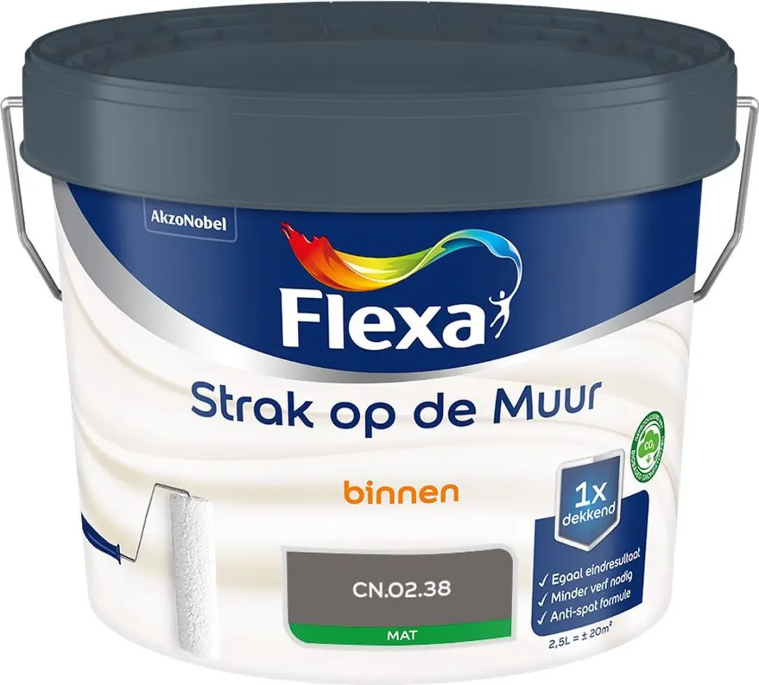 Flexa Strak Op De Muur Binnen Mat Mengverf CN.02.38