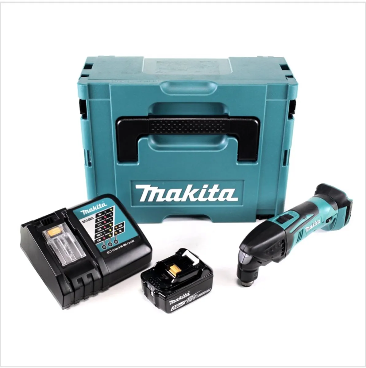 Makita DTM50RF1J Multifunctioneel Gereedschap 18V - 3,0 Ah - Makpac - afbeelding 3 van 5