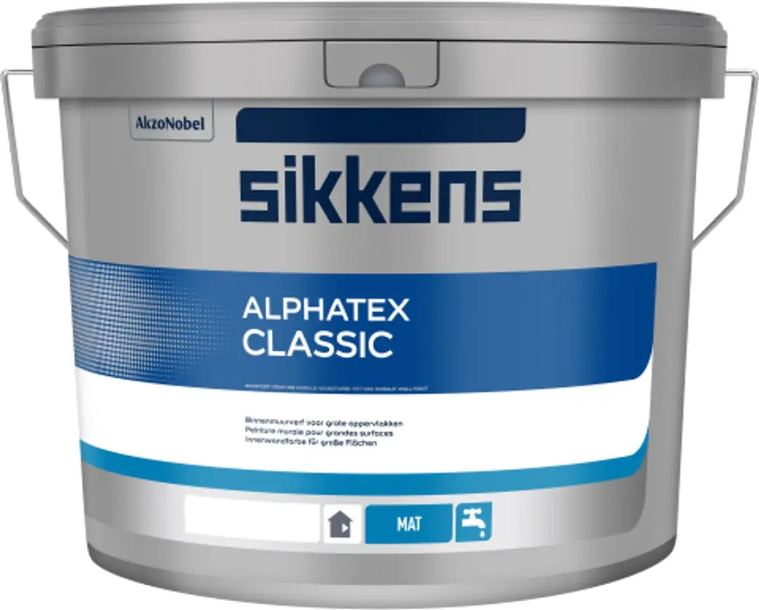 Sikkens Alphatex Classic Binnenmuurverf 10L