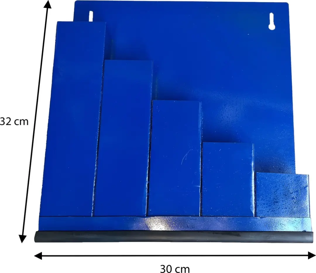 Kortpack Opbergrek Blauw - 5 Legplanken + 4000 Tyraps - afbeelding 4 van 5