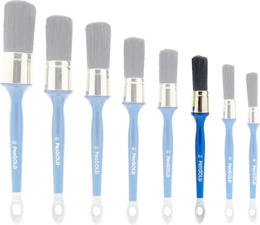 ProGold 6080-10 Kwast - Punt 10 - Zwart/Blauw