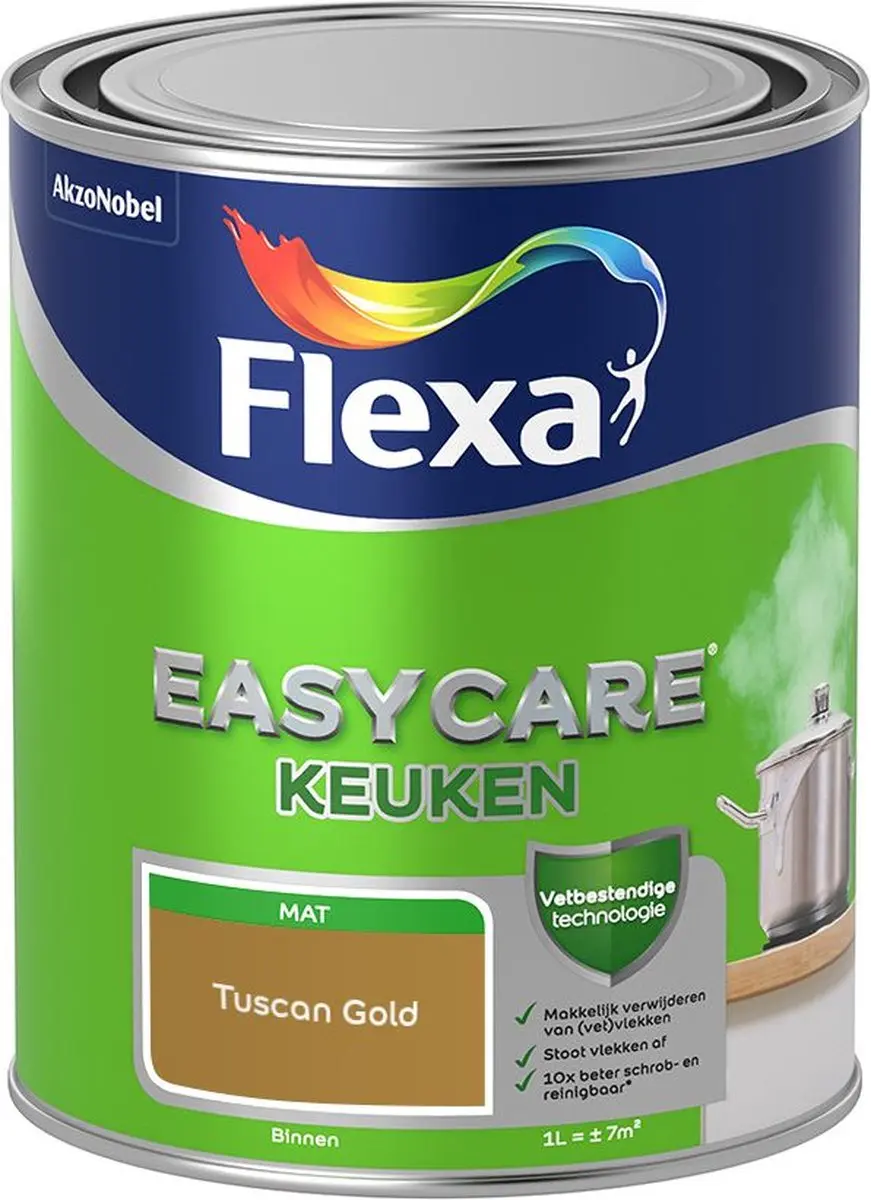 Flexa Easycare Keuken Tuscan Gold Mengverf 1L