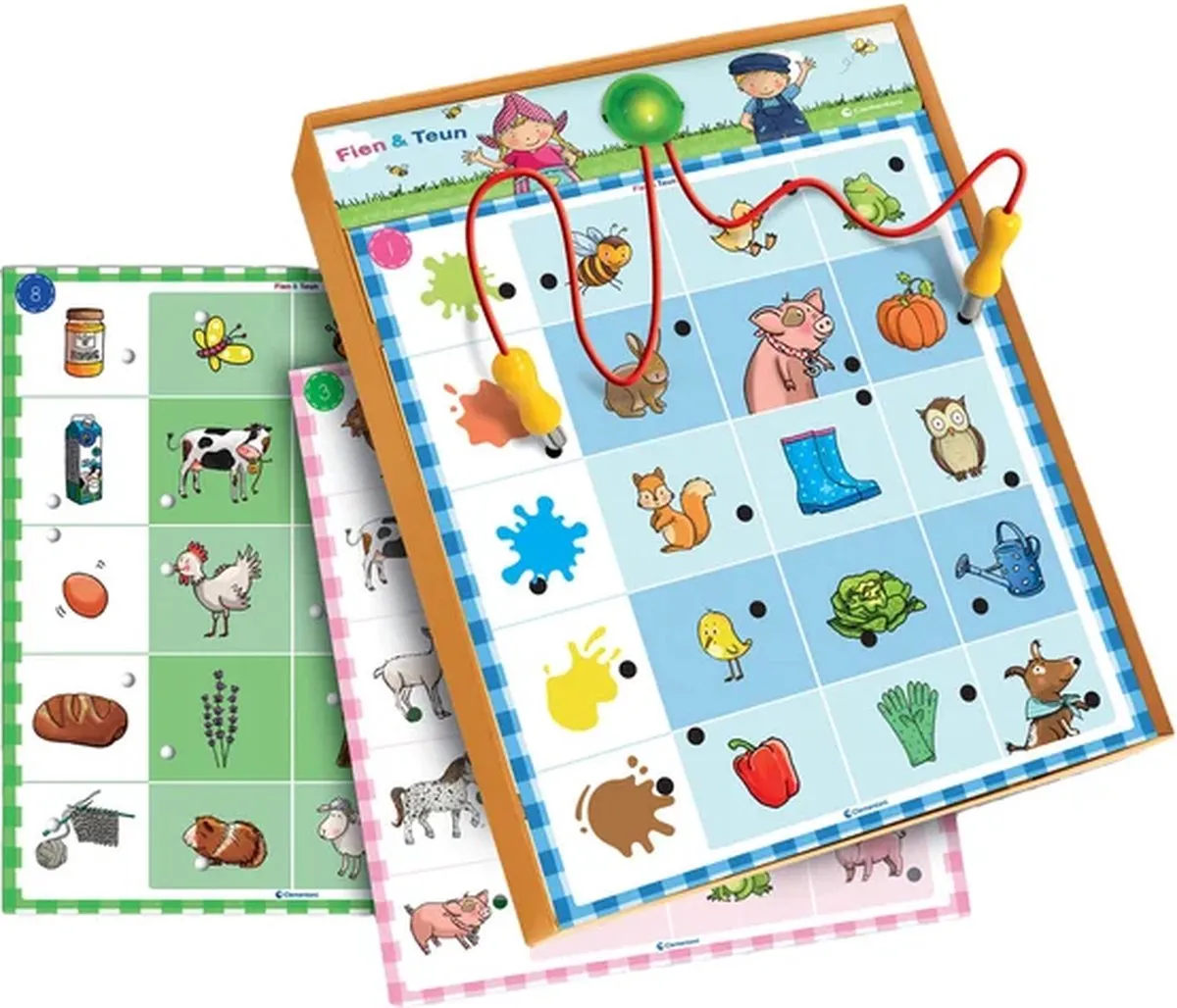 Clementoni Fien en Teun Interactieve Quiz 81168 - Educatief Speelgoed - Blauw