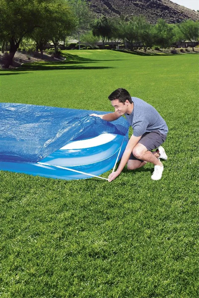 Bestway Family Pool Afdekhoes 211cm - Blauw - afbeelding 3 van 3