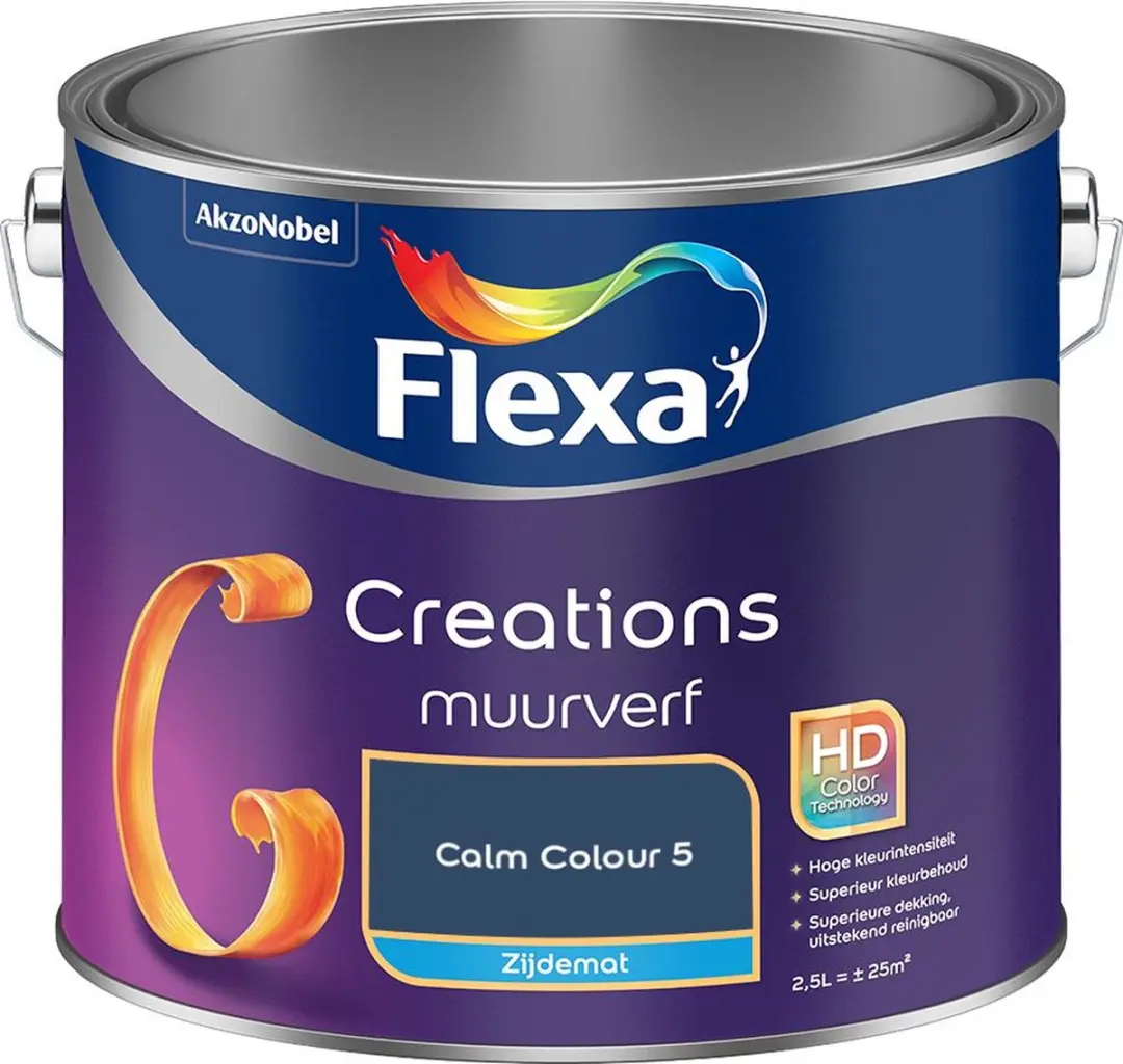 Flexa Creations Muurverf Zijdemat Calm Colour 5