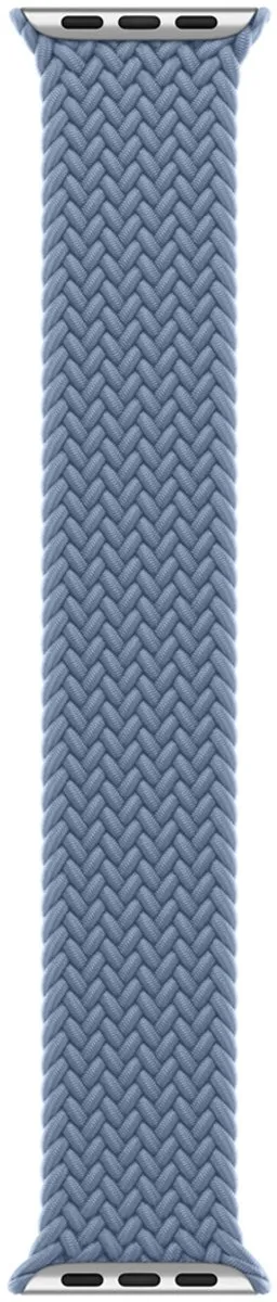 Apple Gevlochten Solobandje Apple Watch - Slate Blue - One Size