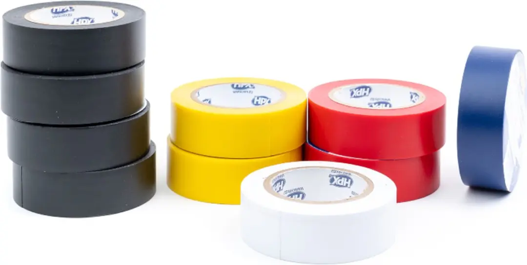HPX PVC Isolatietape Gemengd 19mm x 10m - 10 Stuks