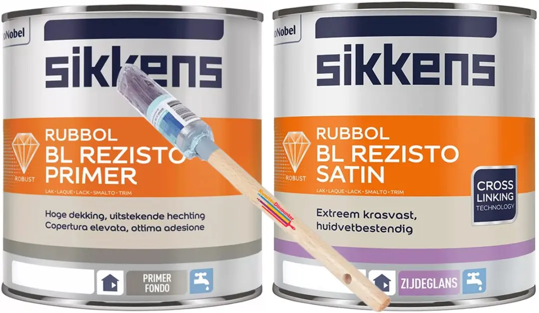 Sikkens Rubol BL Rezisto Primer Wit + Satin RAL7047