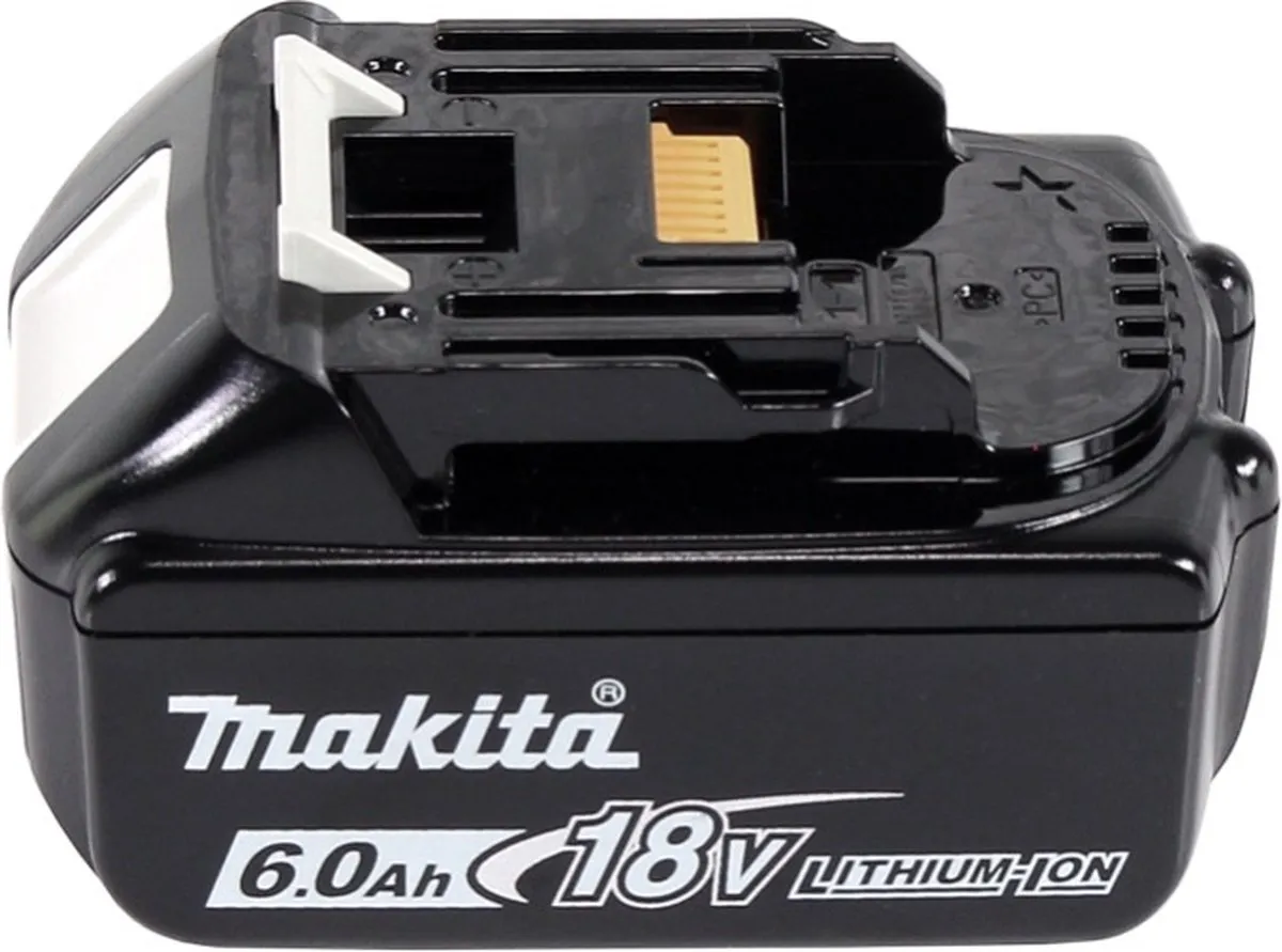 Makita DWR 180 G1J Accu-ratelsleutel 47,5 Nm - 1/4" 3/8" - 6,0 Ah - Makpac