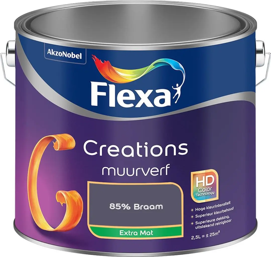 Flexa Creations Muurverf Extra Mat 85% Braam