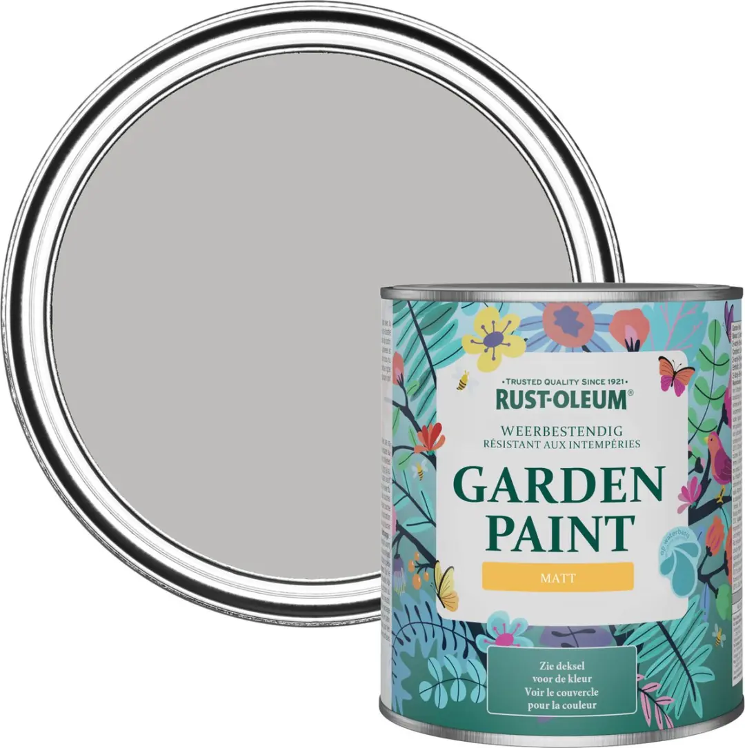 Rust-Oleum Tuinverf Matt Kiezel 750ml