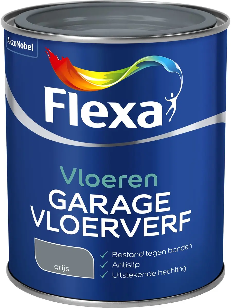 Flexa Garagevloerverf Grijs 750ml